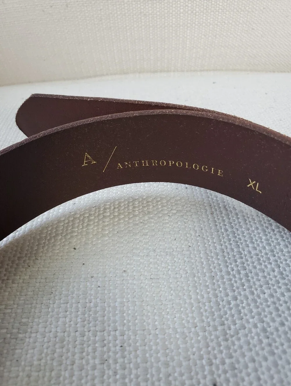 Anthropologie luxe leather